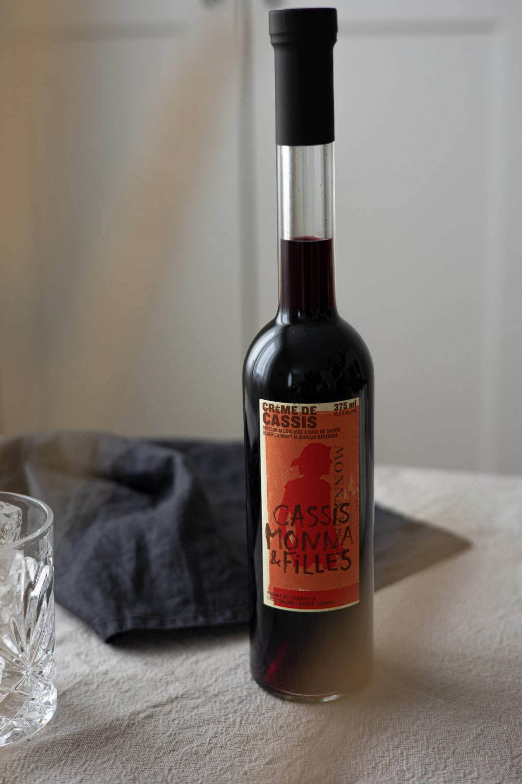 Crème de cassis Monna et Filles