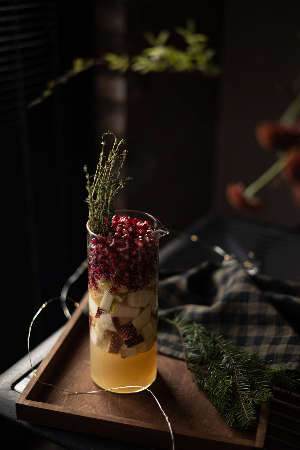 Sangria de Noël pomegrenade