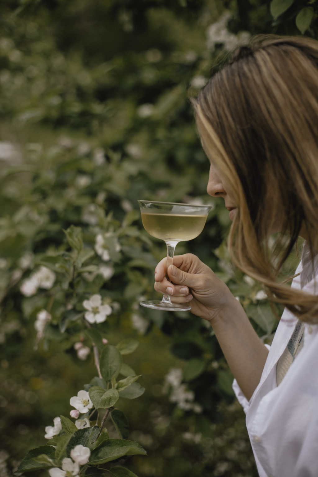 cocktail et Rose Simard