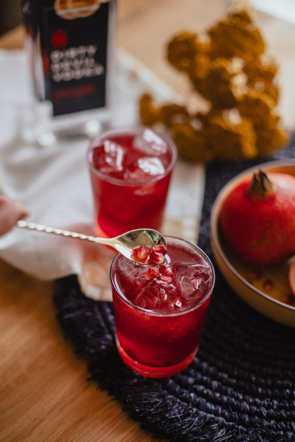 Moscow Mule à la grenade Dirty Devil Vodka