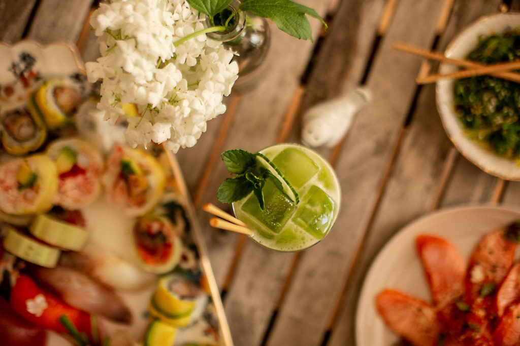 Cocktail Green Goddess au Jardin Verde