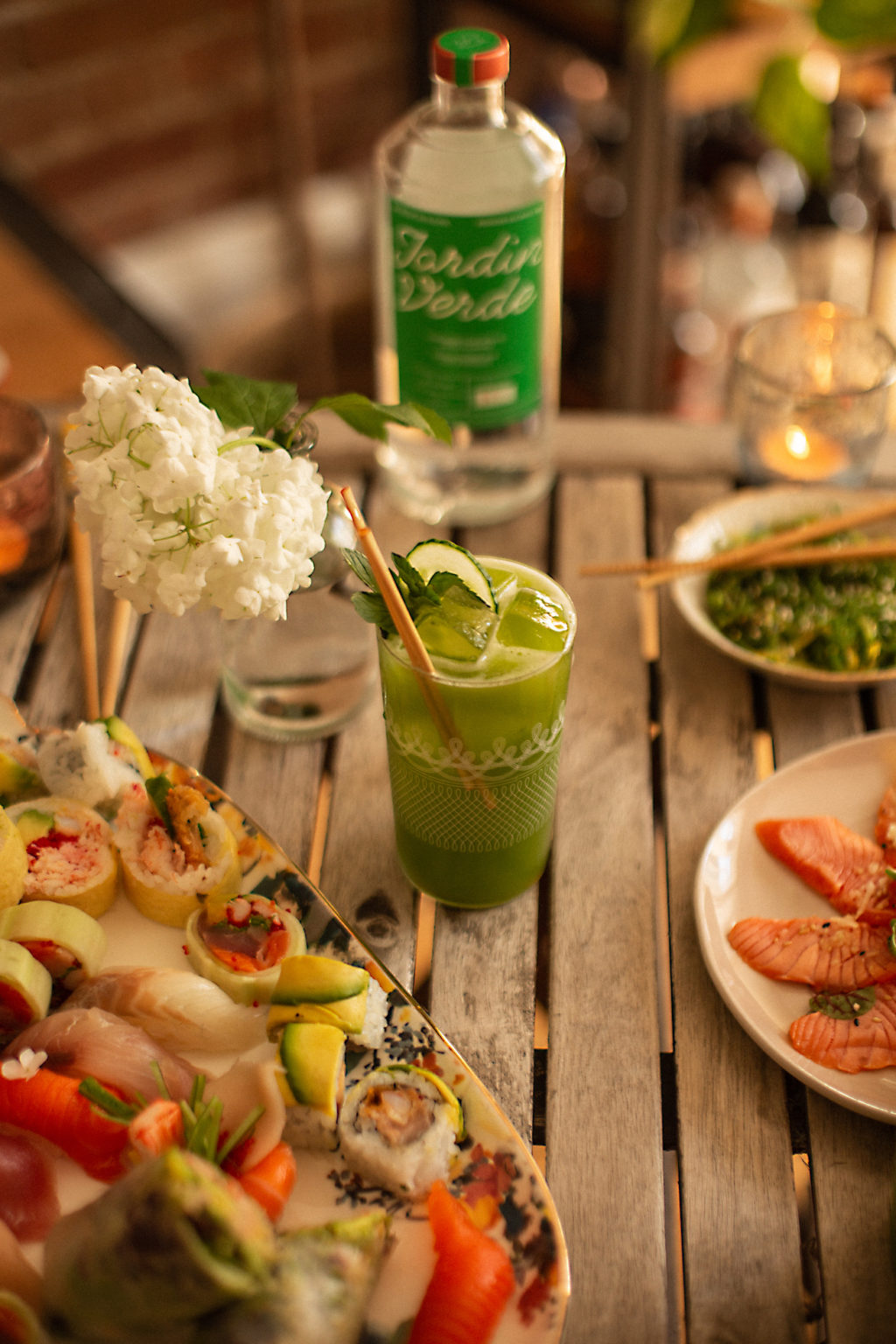 Cocktail Green Goddess au Jardin Verde