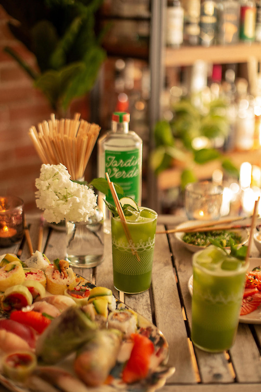 Cocktail Green Goddess au Jardin Verde