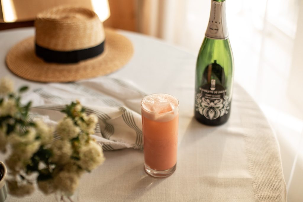 Madeleine aux fraises