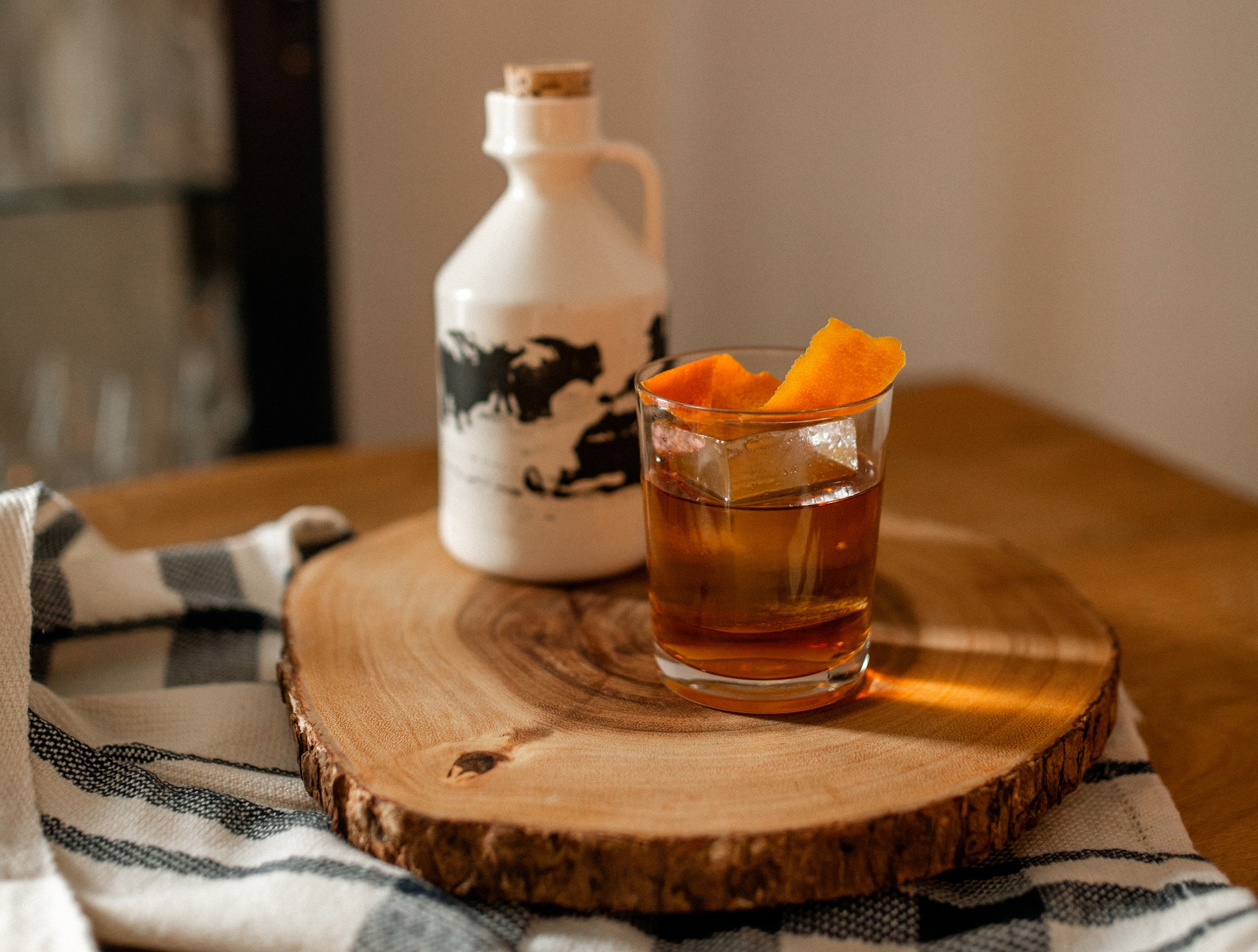 Old Fashioned fumé à l'érable