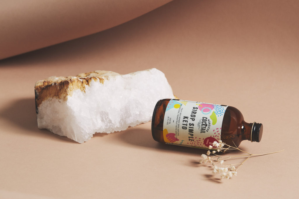 bouteille de sirop keto Monsieur Cocktail