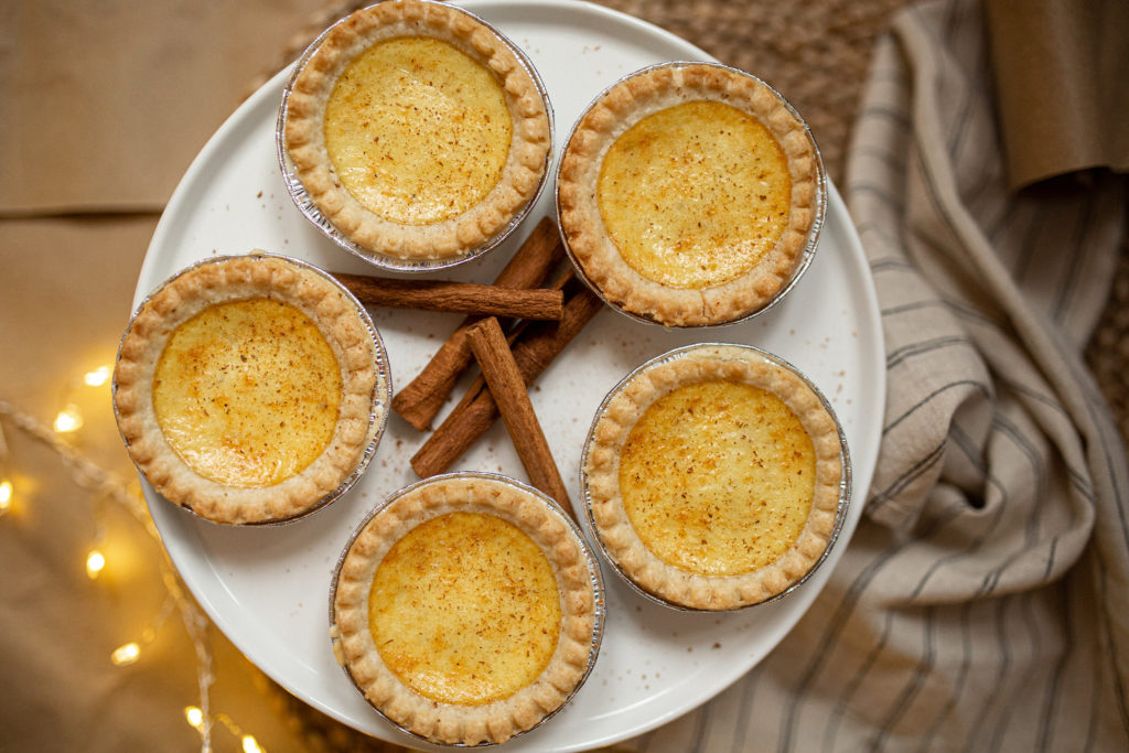 Tartelette aux oeufs sucré salé