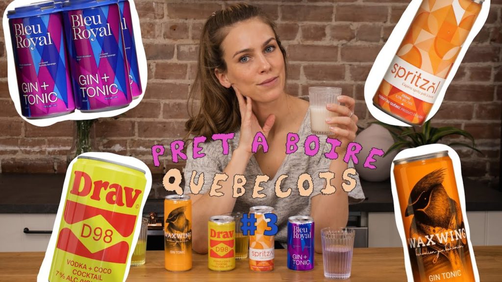 review prêts-à-boire québécois 3 - 1 ou 2 cocktails - Rose Simard