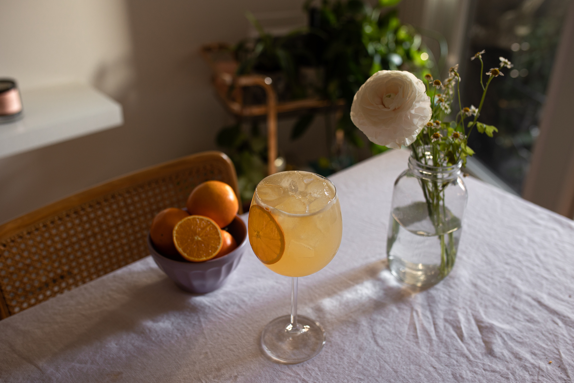 Gin tonic espagnol
