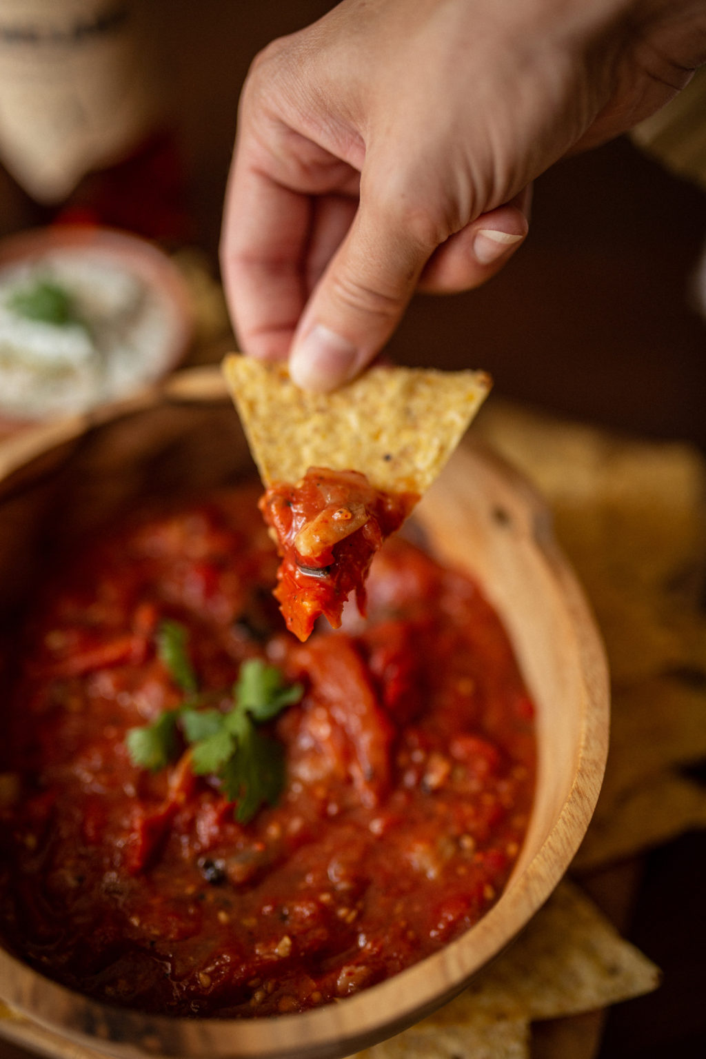 salsa de tomate mexicaine chunky